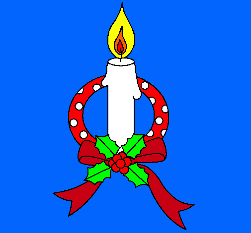 Vela de navidad III