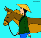 Dibujo Campesino chino pintado por 7drfvpoiuytreqw