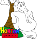 Dibujo Horton pintado por clau7