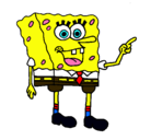 Dibujo Bob Esponja pintado por jamilette