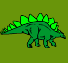 Dibujo Stegosaurus pintado por gadielx