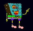 Dibujo Bob Esponja pintado por majito3