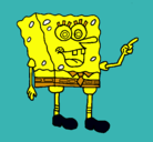 Dibujo Bob Esponja pintado por alvaro