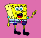 Dibujo Bob Esponja pintado por darriainny