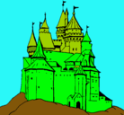 Dibujo Castillo medieval pintado por dani_dan_dan