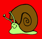 Dibujo Caracol  pintado por caracolintonito