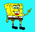 Dibujo Bob Esponja pintado por german