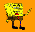 Dibujo Bob Esponja pintado por bopesponga