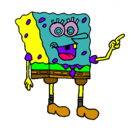 Dibujo Bob Esponja pintado por derichuuuuh