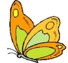 Dibujo Mariposa pintado por maripos**