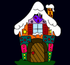 Dibujo Casa de caramelo pintado por casitacaramelo