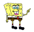 Dibujo Bob Esponja pintado por AMARILLITO