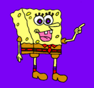 Dibujo Bob Esponja pintado por adasuper