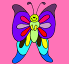 Dibujo Mariposa  pintado por Lopez