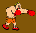 Dibujo Boxeador pintado por DAVIDACERO