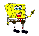 Dibujo Bob Esponja pintado por raul