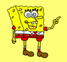 Dibujo Bob Esponja pintado por yilin