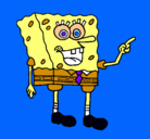 Dibujo Bob Esponja pintado por yhan