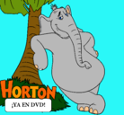 Dibujo Horton pintado por CAFER