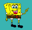 Dibujo Bob Esponja pintado por BRUNO