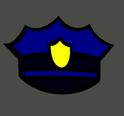 Gorra de policía