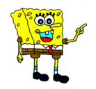 Dibujo Bob Esponja pintado por rosel