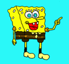 Dibujo Bob Esponja pintado por manchitote