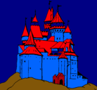 Dibujo Castillo medieval pintado por RAYLIN