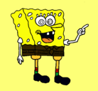 Dibujo Bob Esponja pintado por JAJA