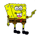 Dibujo Bob Esponja pintado por krys