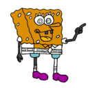 Dibujo Bob Esponja pintado por 1fgg