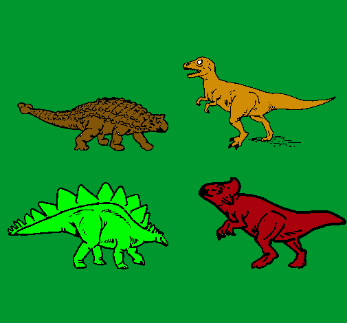 Dinosaurios de tierra