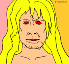 Dibujo Homo Sapiens pintado por analia