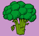 Dibujo Brócoli pintado por jaziel