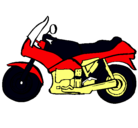 Dibujo Motocicleta pintado por jonny 44