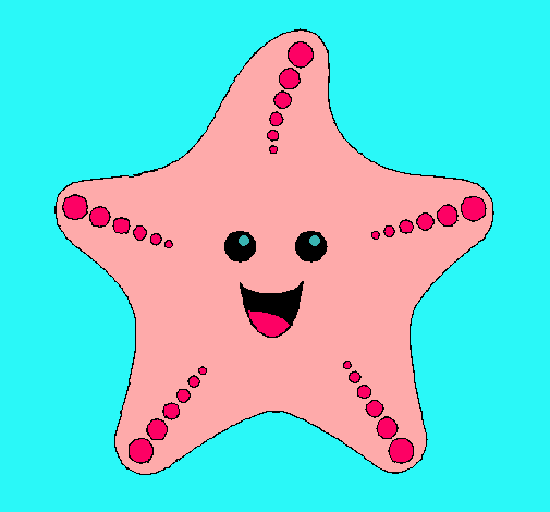 Dibujo Estrella de mar pintado por jose-ruiz