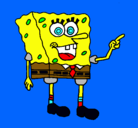 Dibujo Bob Esponja pintado por xaber