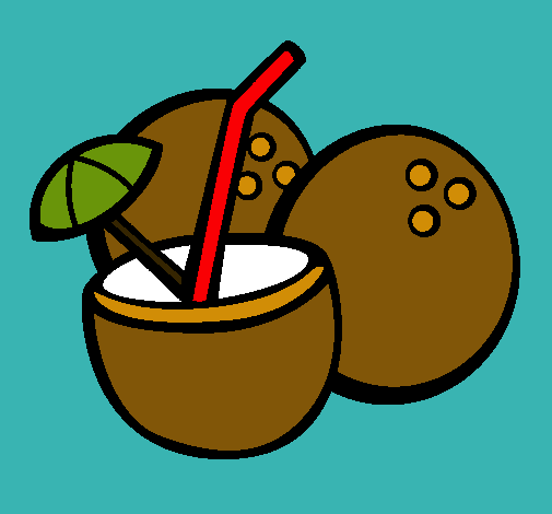 Cóctel de coco