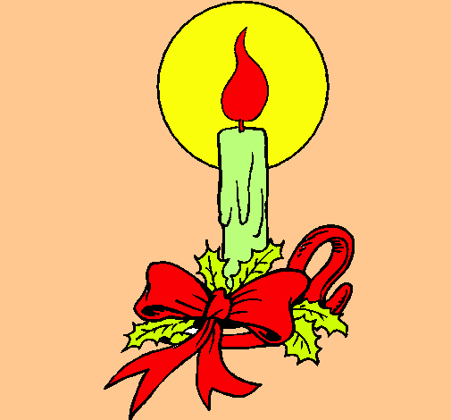 Vela de navidad