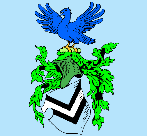 Escudo de armas y aguila 