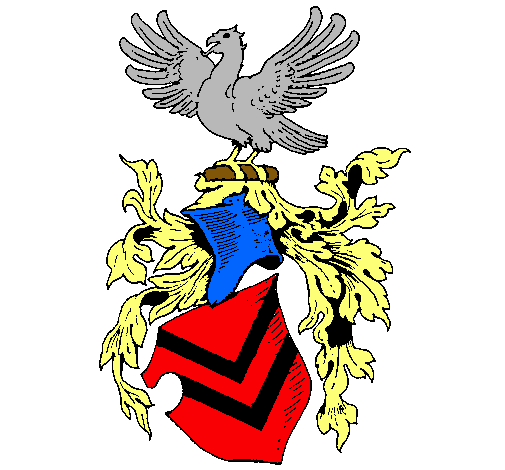 Escudo de armas y aguila 