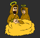 Dibujo Natividad pintado por xesus