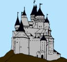 Dibujo Castillo medieval pintado por julian14