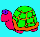 Dibujo Tortuga pintado por tortura