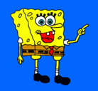 Dibujo Bob Esponja pintado por chloe