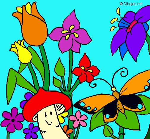 Dibujo Fauna y flora pintado por tosande
