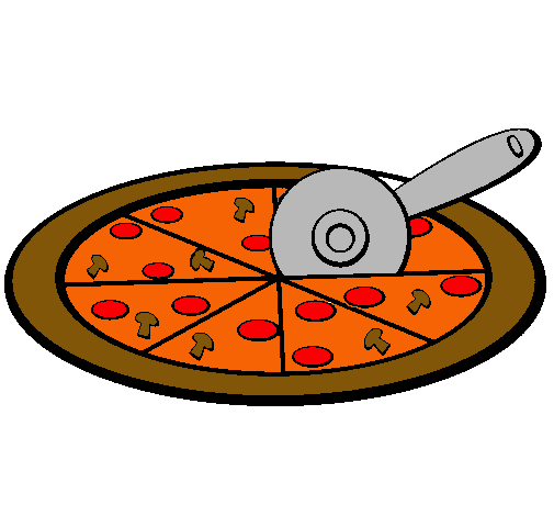 Dibujo Pizza pintado por Feliciano