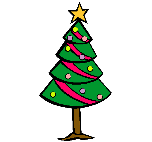 Dibujo Árbol de navidad II pintado por Fiorever