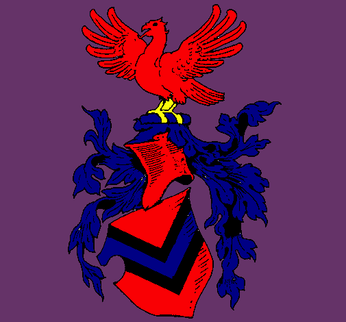 Escudo de armas y aguila 