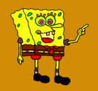 Dibujo Bob Esponja pintado por RAUL-MTGROCOLMA